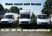 Wywóz starych mebli,wersalek,meblościanek,opróżnianie mieszkań,piwnic Wrocław... OGłOSZENIA Bazarok.pl