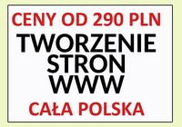 Najtańsze projektowanie stron internetowych - oferta od 290 PLN... OGłOSZENIA Bazarok.pl